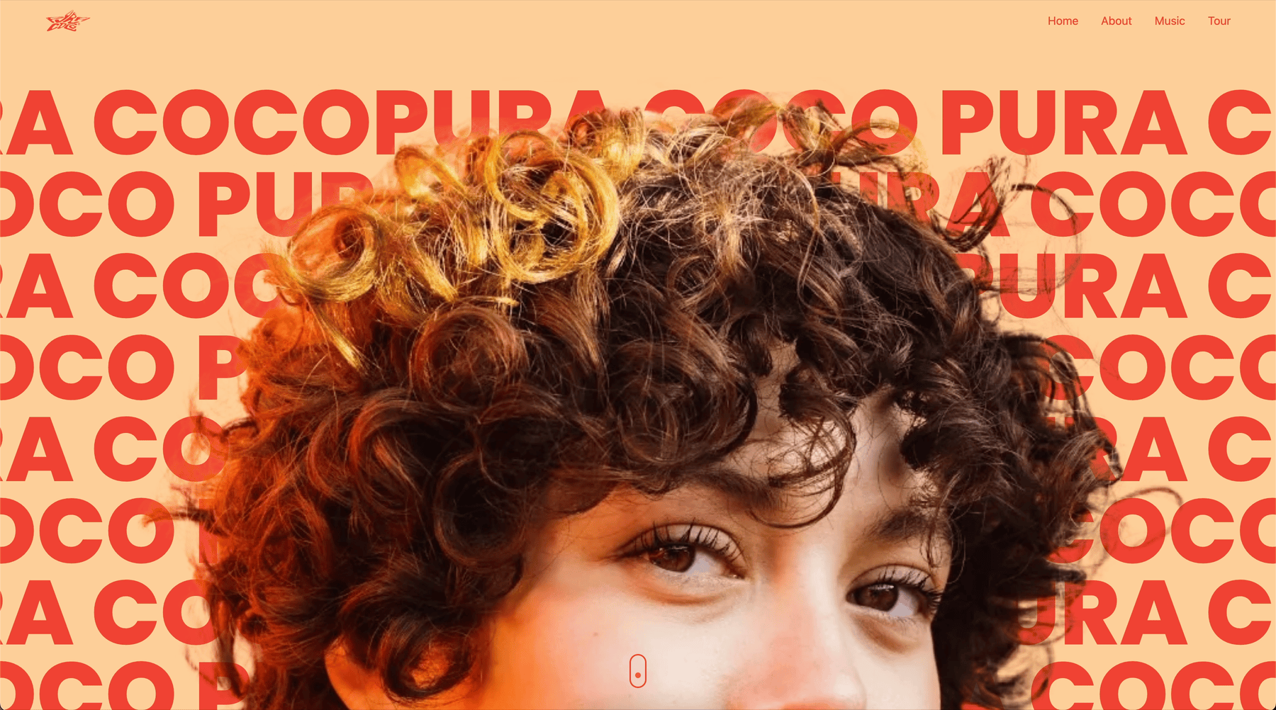 Pura Coco website preview